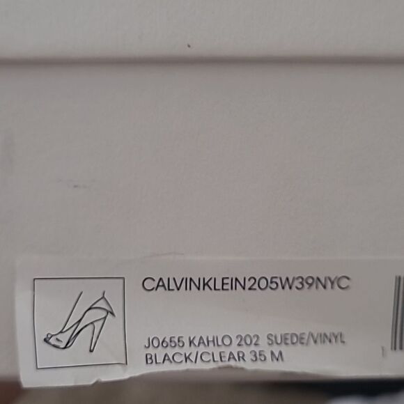 Black Calvin Klein 'Kahalo' 205W39NYC Runway Pumps - Picture 11 of 12